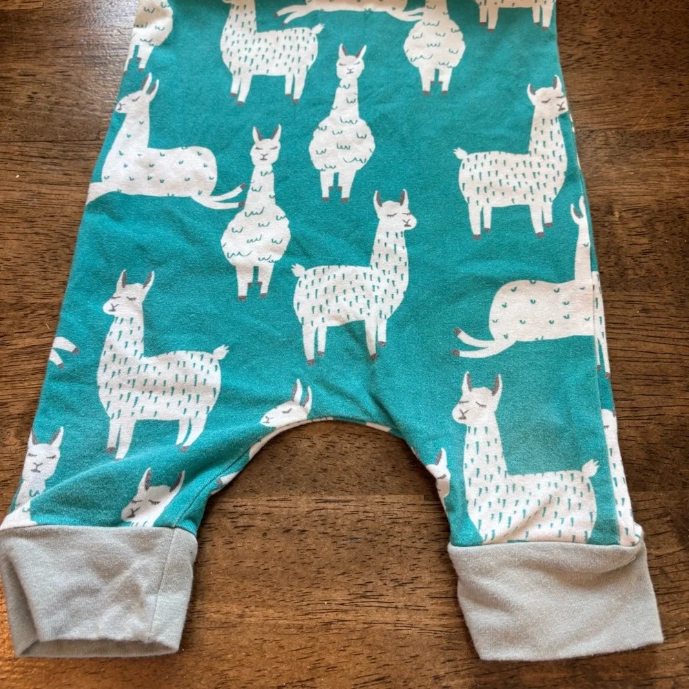 Rags Llama romper size 6-12 months